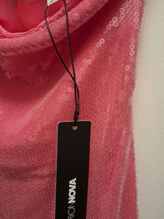 Fashion Nova Pink Sequin Mini Dress - Picture 7 of 7